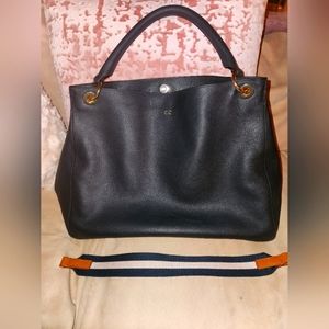 Mark and Graham Navy Satchel